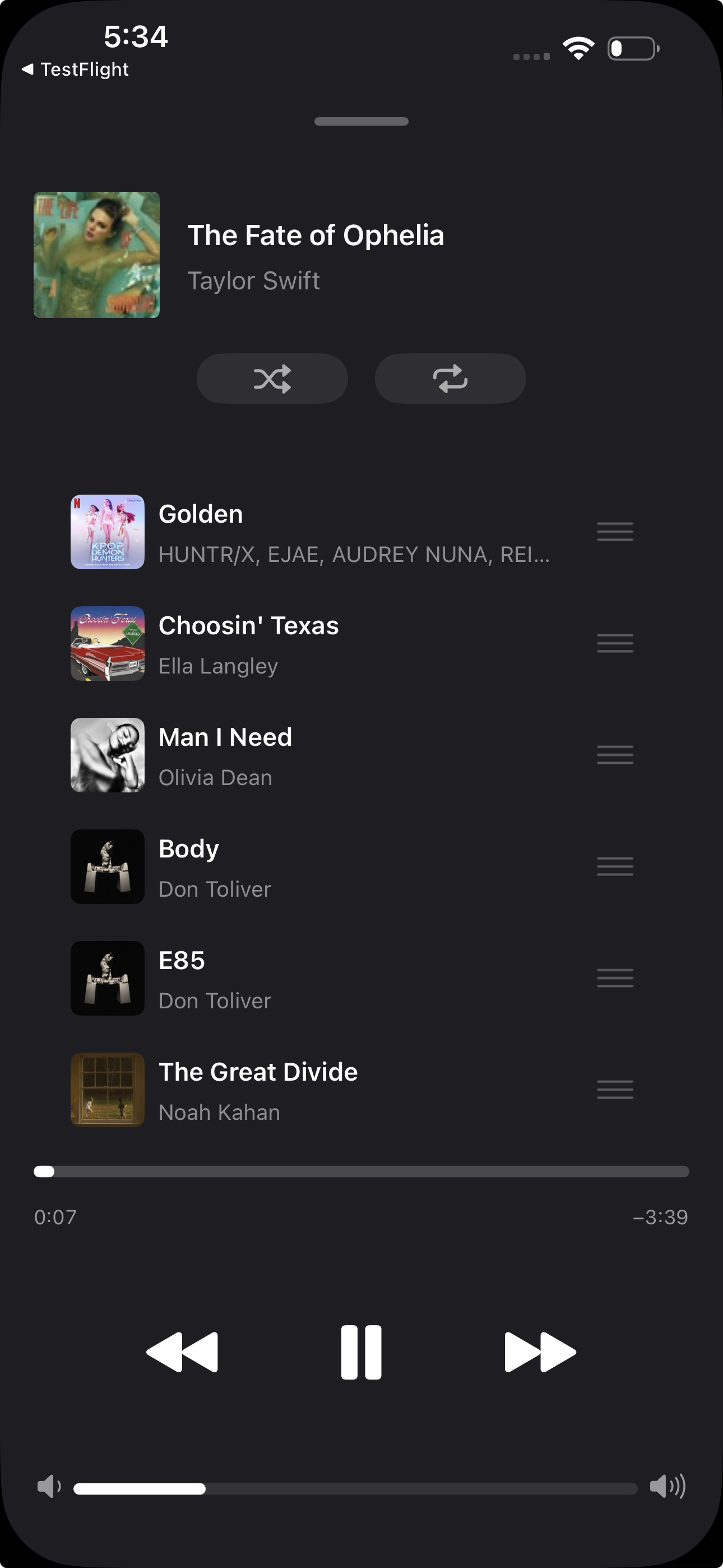 Music Incog screenshot 3